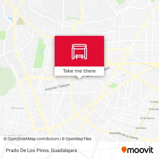Mapa de Prado De Los Pinos