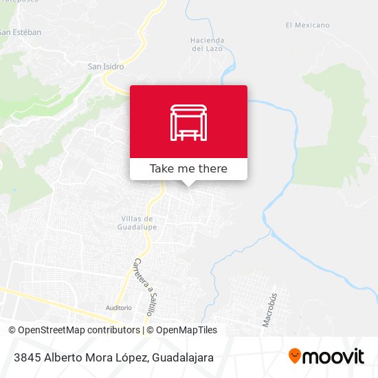 Mapa de 3845 Alberto Mora López