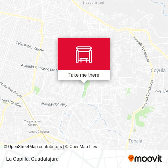 Mapa de La Capilla