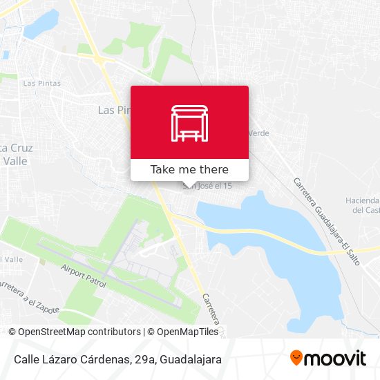 Mapa de Calle Lázaro Cárdenas, 29a