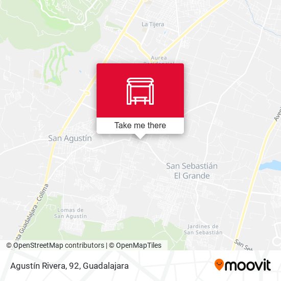 Mapa de Agustín Rivera, 92