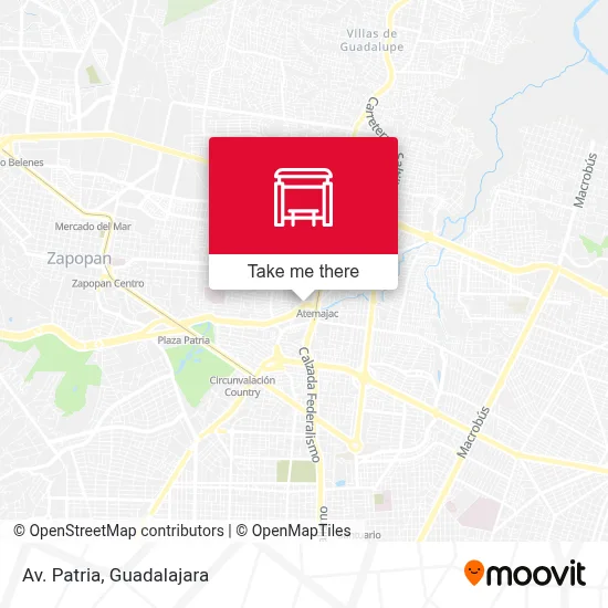 Av. Patria map
