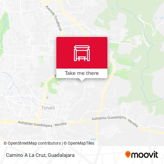Mapa de Camino A La Cruz