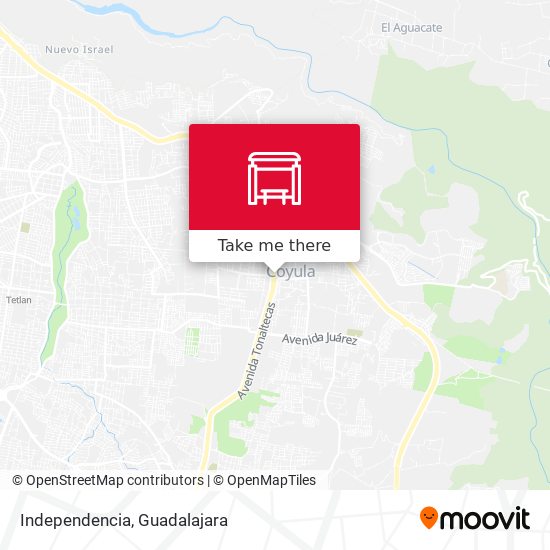 Mapa de Independencia
