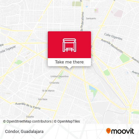 Mapa de Cóndor