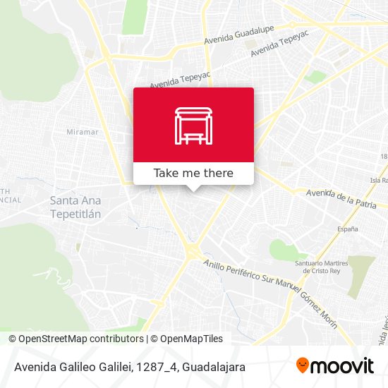 Mapa de Avenida Galileo Galilei, 1287_4