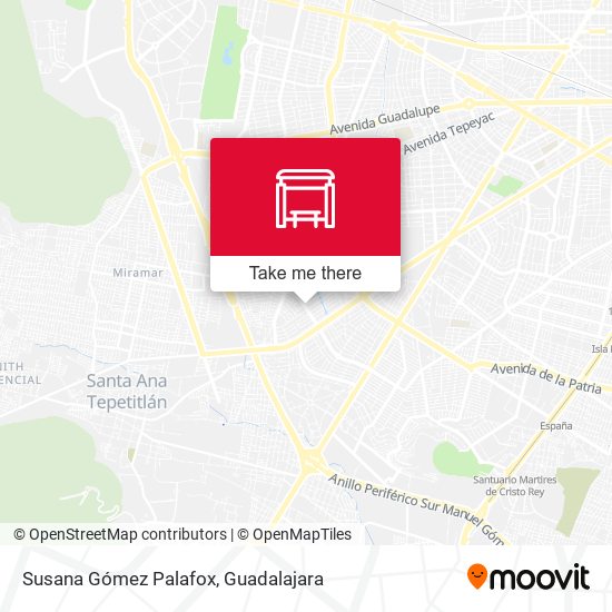 Mapa de Susana Gómez Palafox