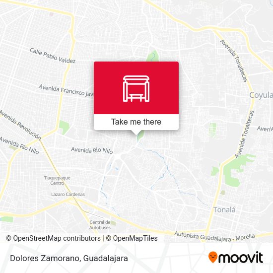 Mapa de Dolores Zamorano