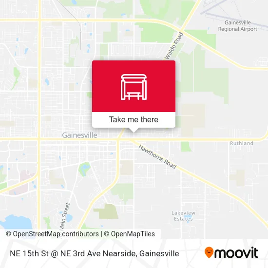 Mapa de NE 15th St @ NE 3rd Ave Nearside