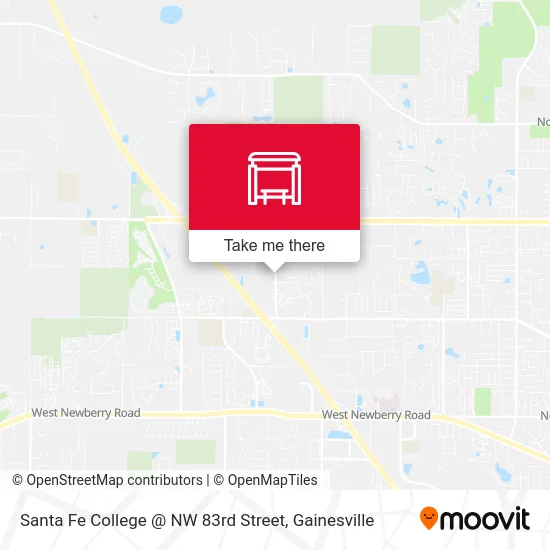 Mapa de Santa Fe College @ NW 83rd Street