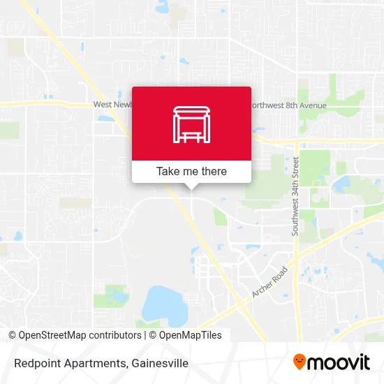 Redpoint Apartments map