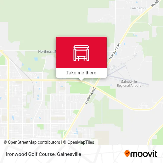 Ironwood Golf Course map
