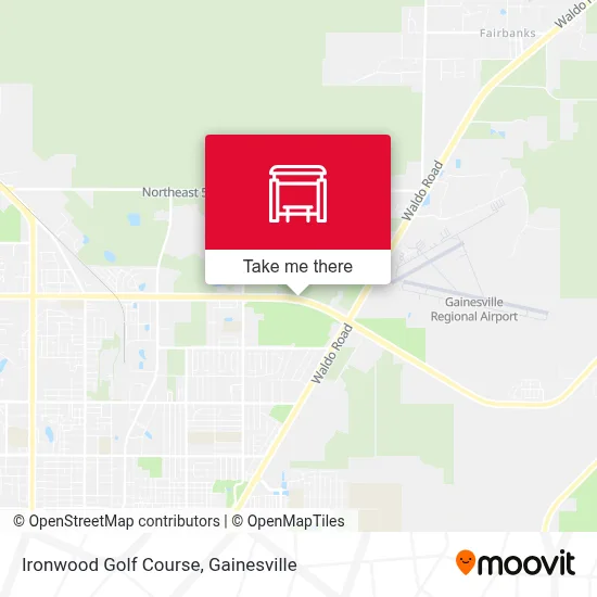 Ironwood Golf Course map