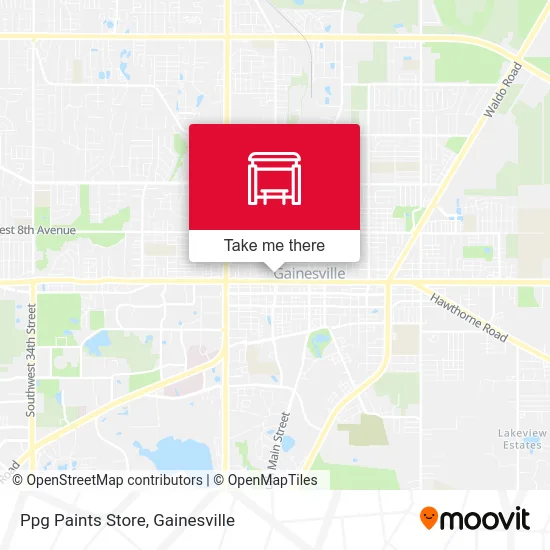 Ppg Paints Store map