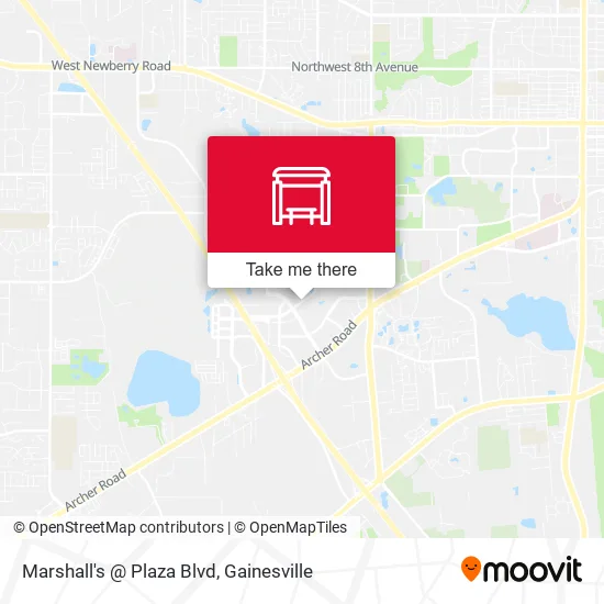 Mapa de Marshall's @ Plaza Blvd