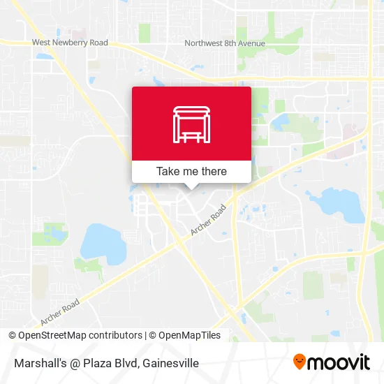 Mapa de Marshall's @ Plaza Blvd