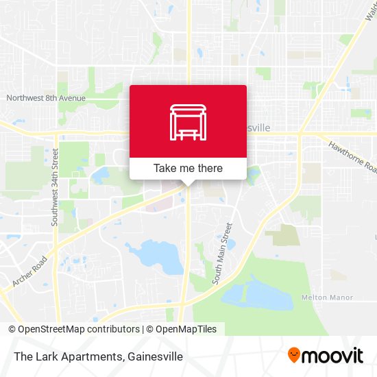 The Lark Apartments map