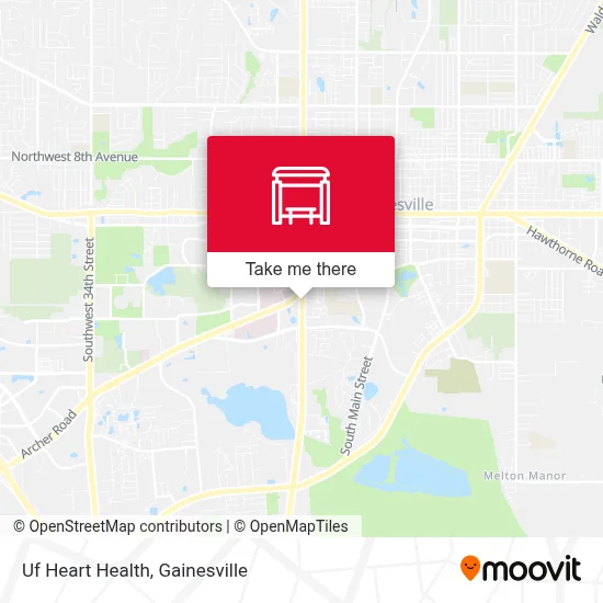 Uf Heart Health map