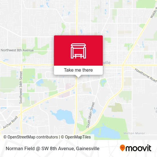 Mapa de Norman Field @ SW 8th Avenue