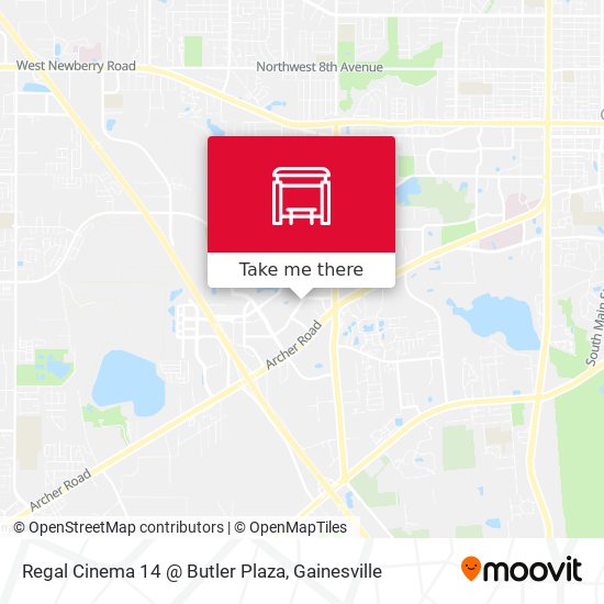 Regal  Cinema 14 @ Butler Plaza map