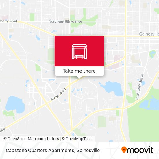 Capstone Quarters Apartments map