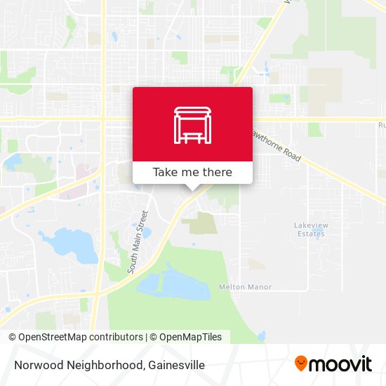 Norwood Neighborhood map