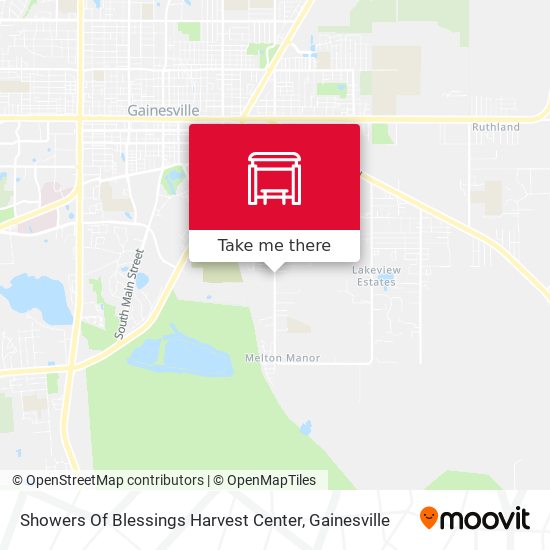 Showers Of Blessings Harvest Center map