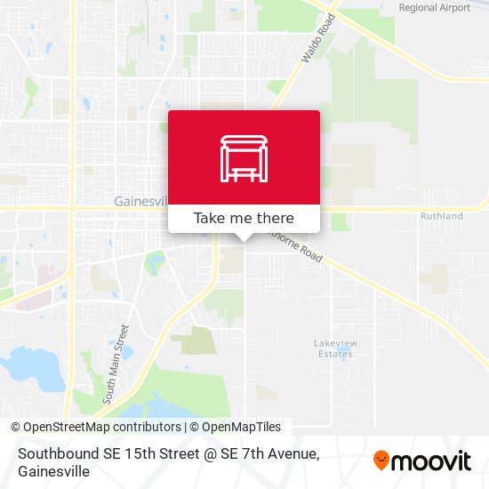 Southbound SE 15th Street @ SE 7th Avenue map