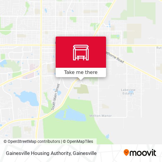Gainesville Housing Authority map