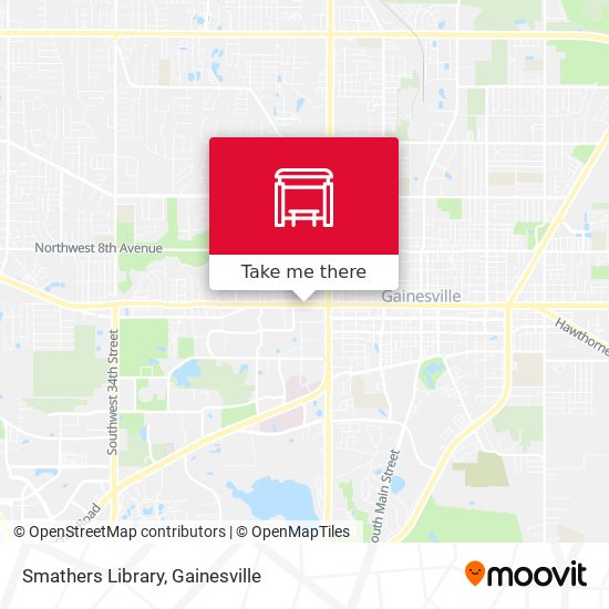 Smathers Library map