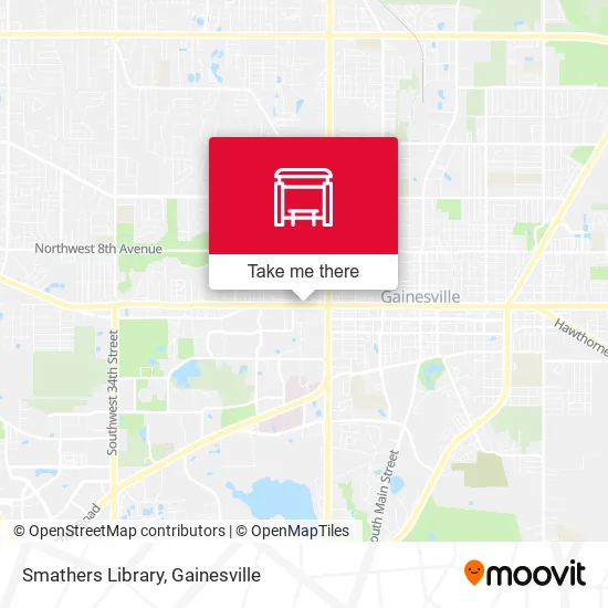 Smathers Library map