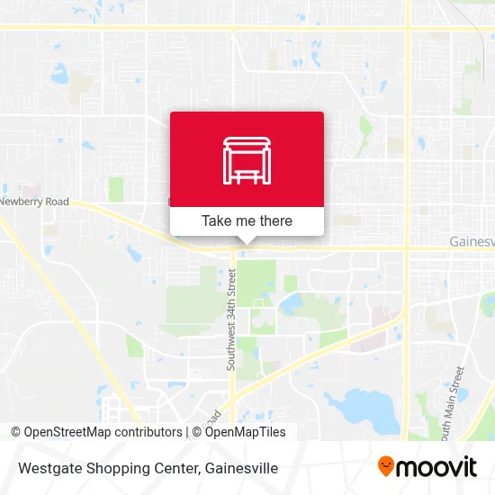 Westgate Shopping Center map