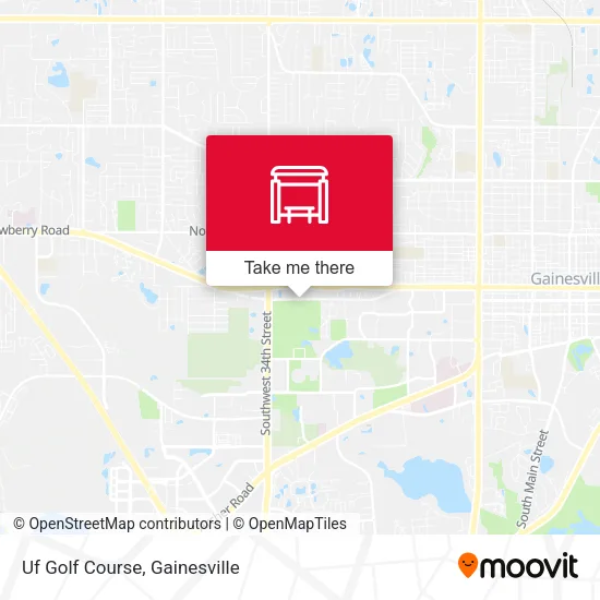 Mapa de Uf Golf Course