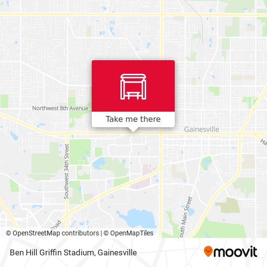 Ben Hill Griffin Map How To Get To Ben Hill Griffin Stadium In Gainesville By Bus?