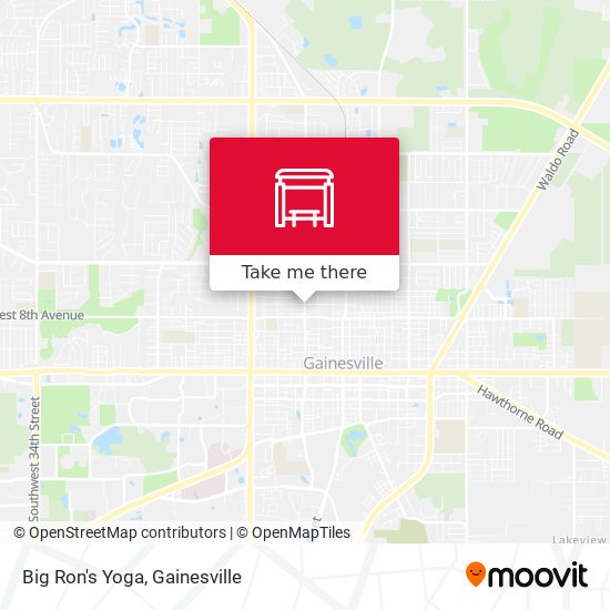 Big Ron's Yoga map