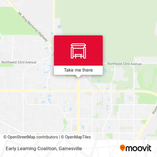 Mapa de Early Learning Coalition