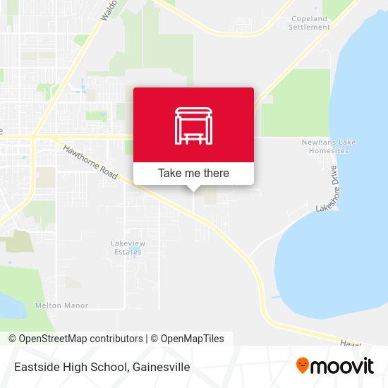 Eastside High School map