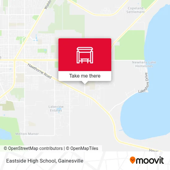 Eastside High School map