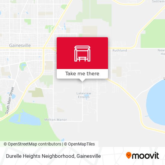 Durelle Heights Neighborhood map