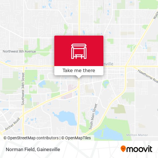 Norman Field map