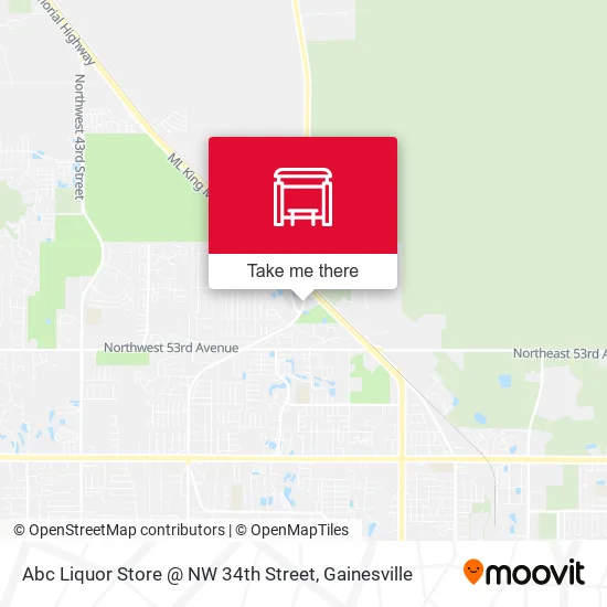 Abc Liquor Store @ NW 34th Street map