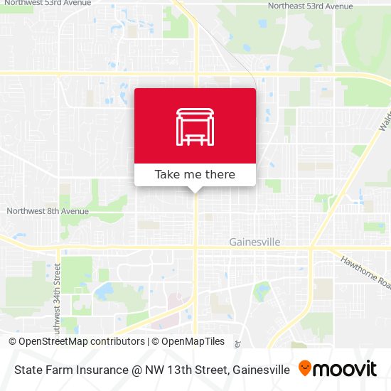 State Farm Insurance @ NW 13th Street map