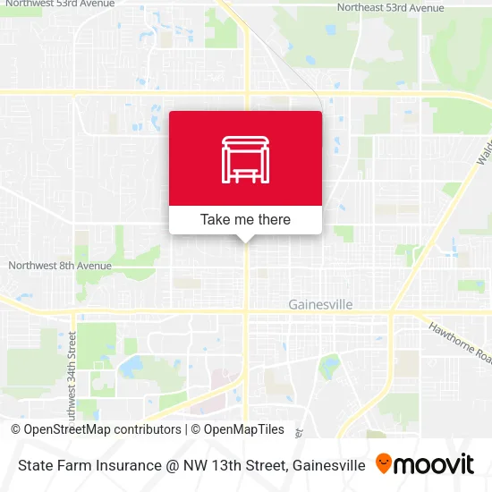 Mapa de State Farm Insurance @ NW 13th Street