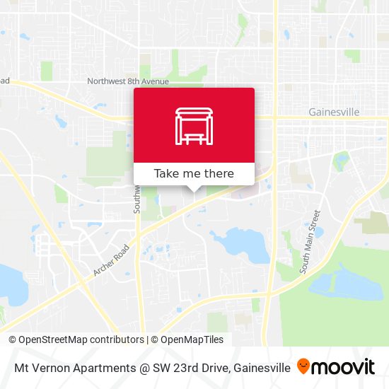 Mt Vernon Apartments @ SW 23rd Drive map