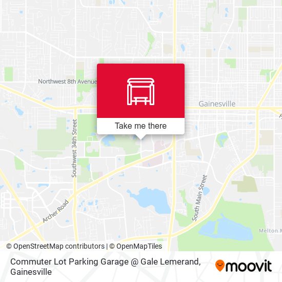 Commuter Lot Parking Garage @ Gale Lemerand map