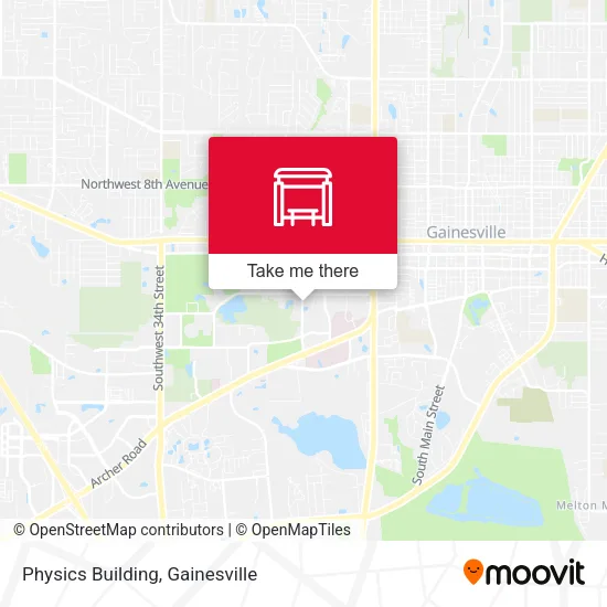 Mapa de Physics Building