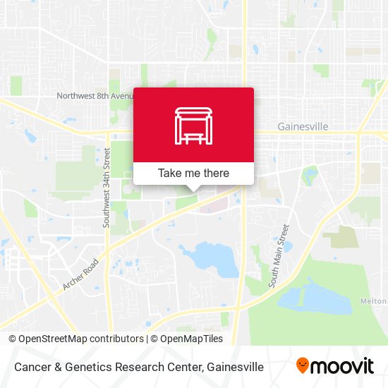 Cancer & Genetics Research Center map