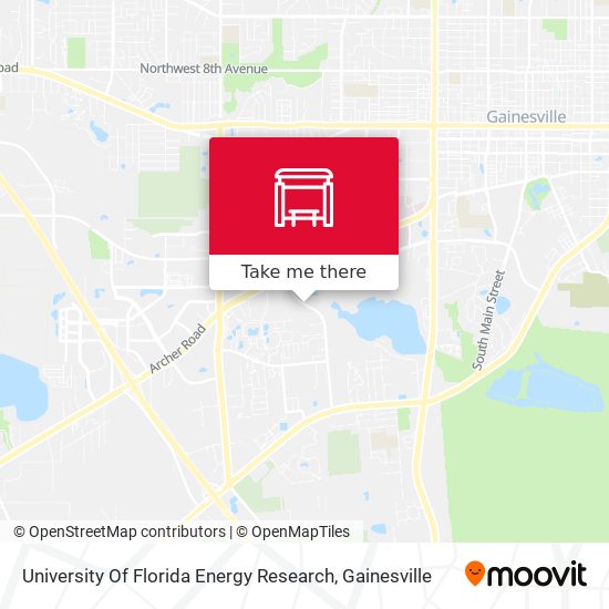 University Of Florida Energy Research map
