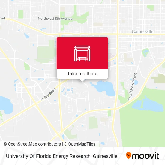 Mapa de University Of Florida Energy Research