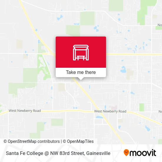 Mapa de Santa Fe College @ NW 83rd Street